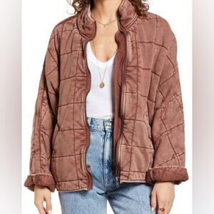 Free People Dolman Jacket “Cherry cola”